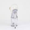 Pleaser - RAZZLE808 Sandale à bride à la cheville - Transparent Product image